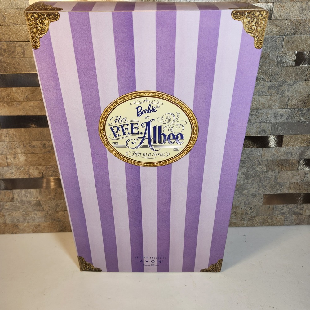 Avon Special Edition Barbie Mrs PFE Albee First n Series 1997 Mattel Purple Gown - Picture 4 of 8